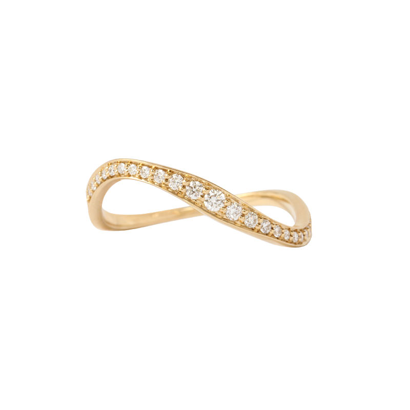 Bague Wave en or