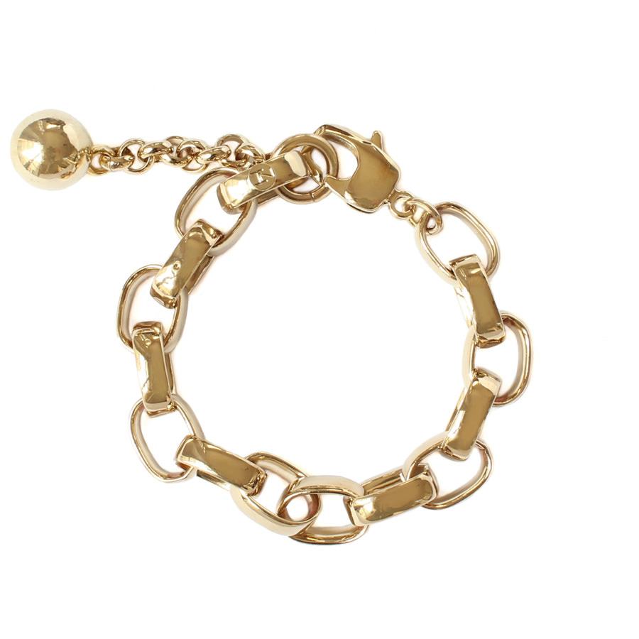 Oval chain bracelet