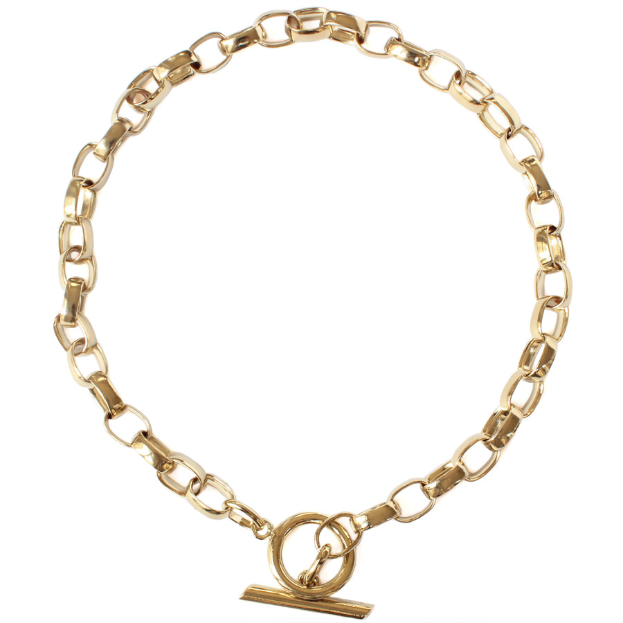 Collier chaîne ovale
