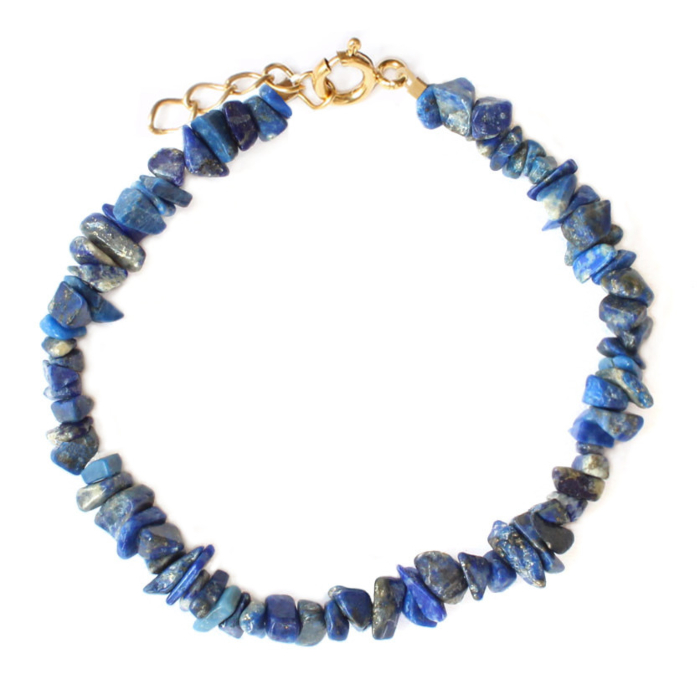 lapis lazuli bracelet - blue bracelet 