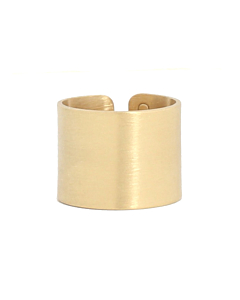 bague large femme - bague plate