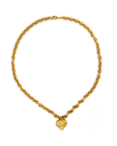 collier coeur - pendentif coeur