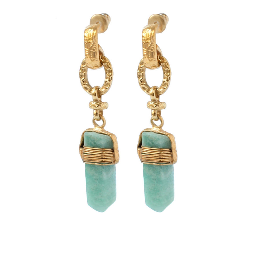 Aventura earrings Green